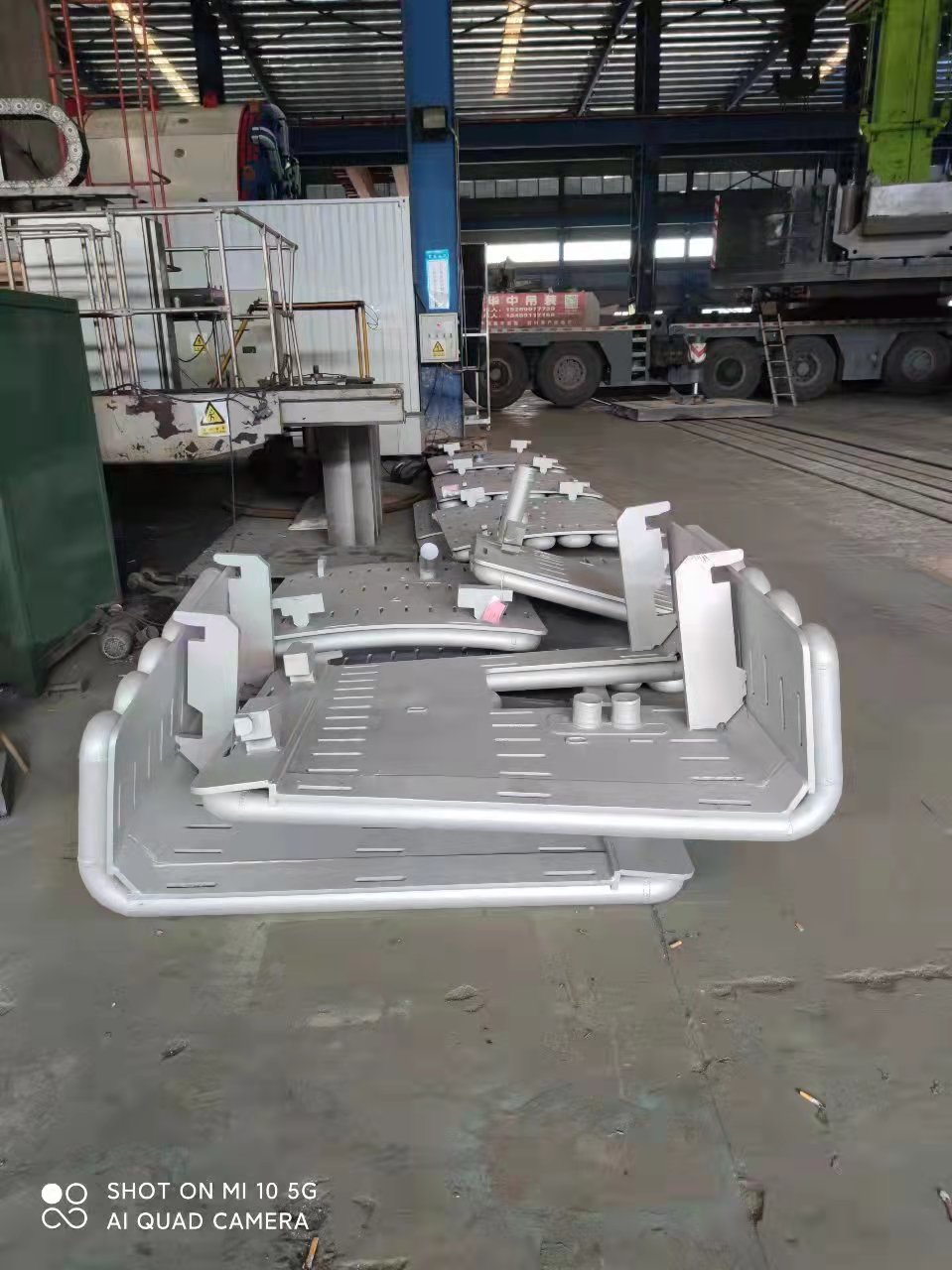 Water cooling parts of 150t electric arc furnace