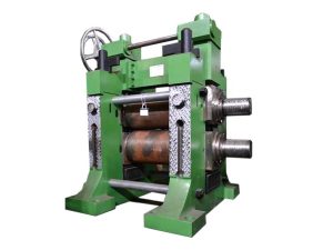 Open type two-roll upper adjusting mill